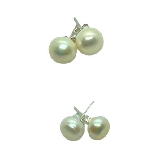 🤍Aretes Esencia Blanca
